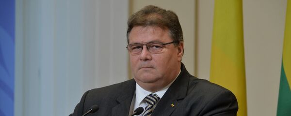 Міністр замежных спраў Літвы Лінас Лінкявічус Міністр замежных спраў Літвы Лінас Лінкявічус - Sputnik Беларусь