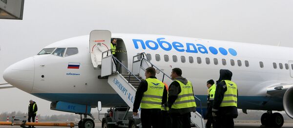 Самолет авиакомпании Победа, архивное фото Самолет авиакомпании Победа, архивное фото - Sputnik Беларусь