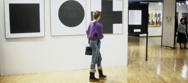 На выставке Казимира Малевича На выставке Казимира Малевича - Sputnik Беларусь