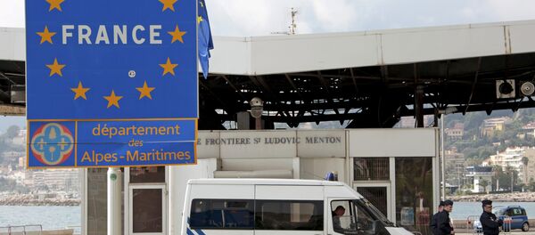 Французско-итальянская граница - Sputnik Беларусь