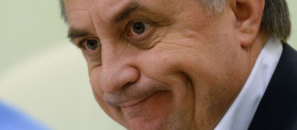 Министр спорта РФ Виталий Мутко Министр спорта РФ Виталий Мутко - Sputnik Беларусь