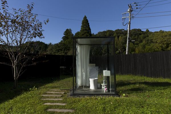 Туалет с прозрачными стенами - Sputnik Беларусь