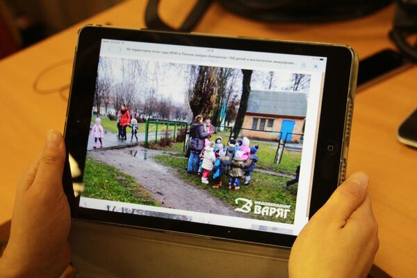 Эвакуация детей из пинского детсада после информации о бомбе - Sputnik Беларусь