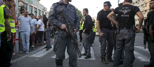 Израильская полиция в Тель-Авиве - Sputnik Беларусь