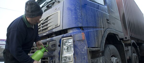 Парковки для большегрузных машин - Sputnik Беларусь