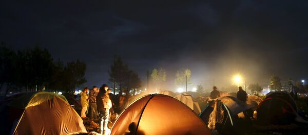 Лагерь беженцев в Греции - Sputnik Беларусь