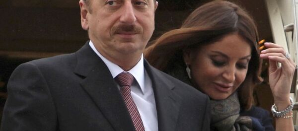 Президент Ильхам Алиев и Первая леди Мехрибан Алиева - Sputnik Беларусь