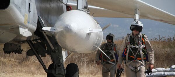 Российская боевая авиагруппа на аэродроме Хмеймим в Сирии - Sputnik Беларусь