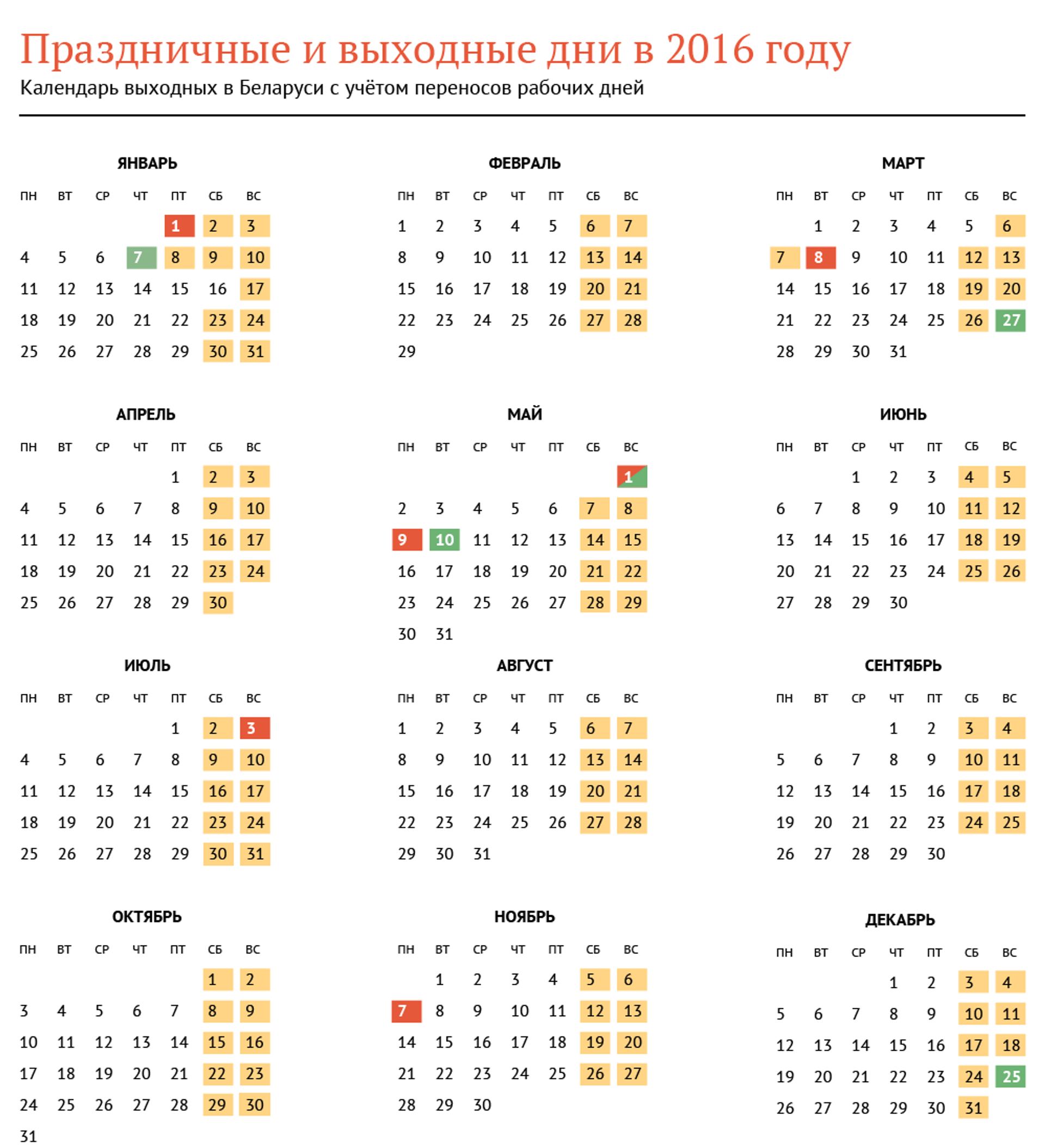 Производственный календарь за 2016г. Производственный календарь на 2016 год печать. Праздники в календаре 2016 года. Выходные в 2016 году и праздничные. Производственный календарь 2016