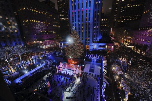 Главная елка США в Нью-Йорке. - Sputnik Беларусь