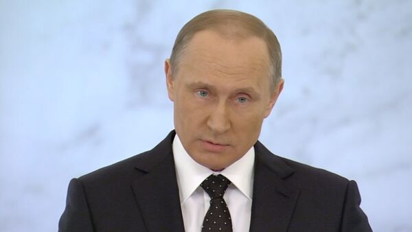 СПУТНИК_Мы не будем бряцать оружием – Путин о реакции РФ на сбитый Турцией Су-24 - Sputnik Беларусь