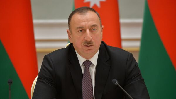 Президент Азербайджана Ильхам Алиев - Sputnik Беларусь