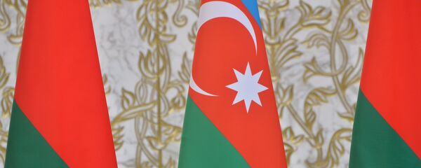Флаги Беларуси и Азербайджана - Sputnik Беларусь