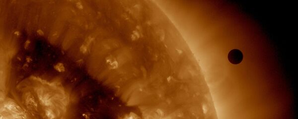 Венера на фоне Солнца - Sputnik Беларусь