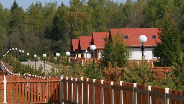 Строительство коттеджей в дачном поселке - Sputnik Беларусь