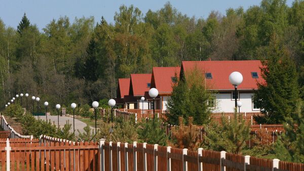 Строительство коттеджей в дачном поселке - Sputnik Беларусь