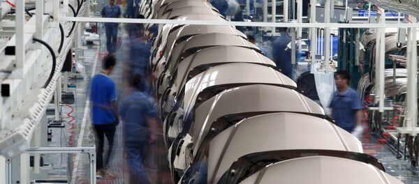 Завод Geely в Китае. Архивное фото - Sputnik Беларусь