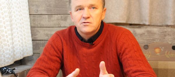 Главный тренер ФК Крумкачы Олег Дулуб - Sputnik Беларусь