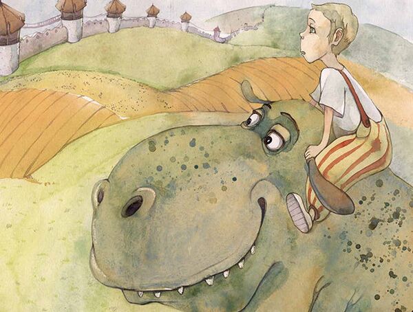 Ілюстрацыя да кнігі пісьменніка Радзькова - Sputnik Беларусь