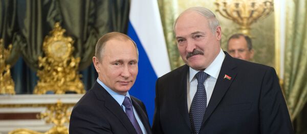 Александр Лукашенко и Владимир Путин - Sputnik Беларусь