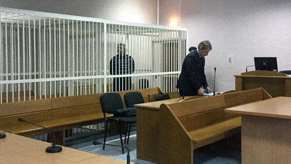Шереверя перед началом судебного заседания - Sputnik Беларусь