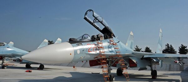 Самолеты ВКС РФ на авиабазе Хмеймим в Сирии - Sputnik Беларусь
