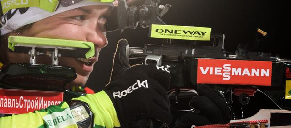 Белорусская биатлонистка Надежда Скардино - Sputnik Беларусь