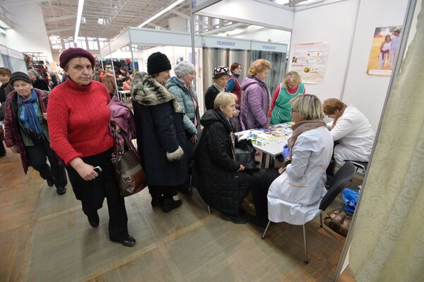 Стенды, посвященные здоровью - Sputnik Беларусь