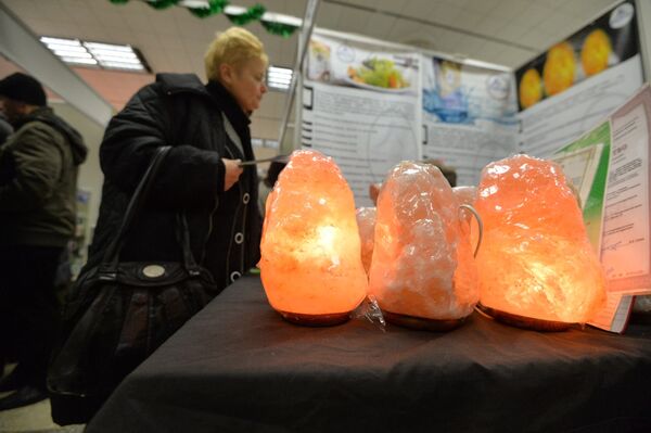 На выставке для пожилых людей - Sputnik Беларусь