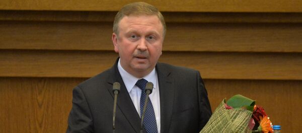 Андрей Кобяков в Овальном зале - Sputnik Беларусь