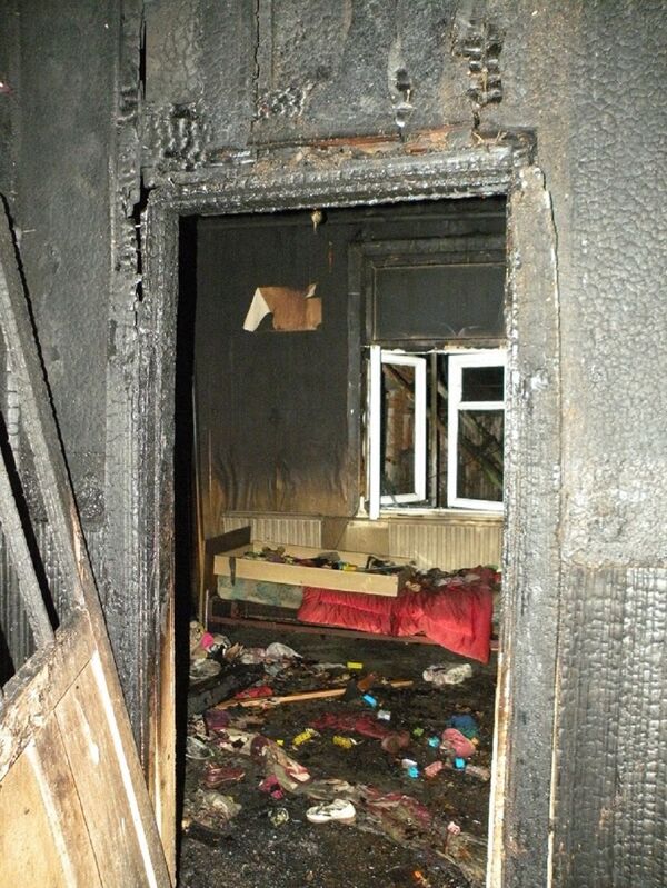 Сгоревшая детская комната Сгоревшая детская комната - Sputnik Беларусь