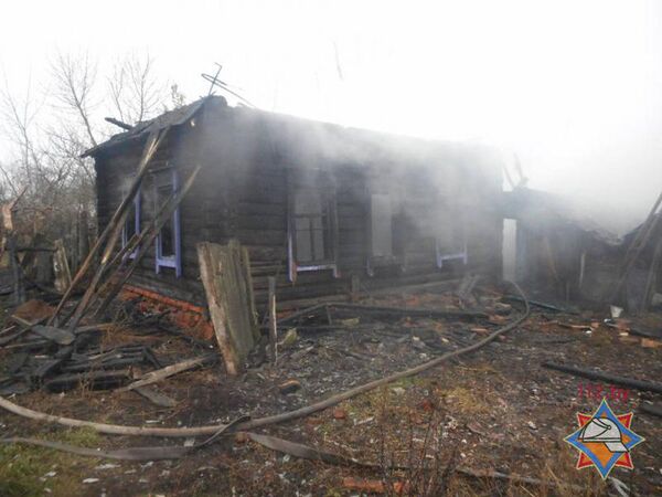 Пожар в деревне Турковская Слобода - Sputnik Беларусь