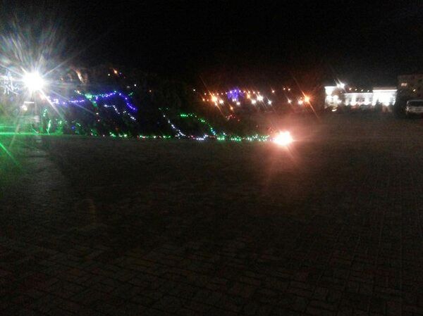 Почти час сверкали огни на поваленной елке, затем гирлянду отключили Почти час сверкали огни на поваленной елке, затем гирлянду отключили - Sputnik Беларусь