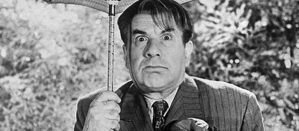 Игорь Ильинский в роли Огурцова в художественном фильме Карнавальная ночь - Sputnik Беларусь