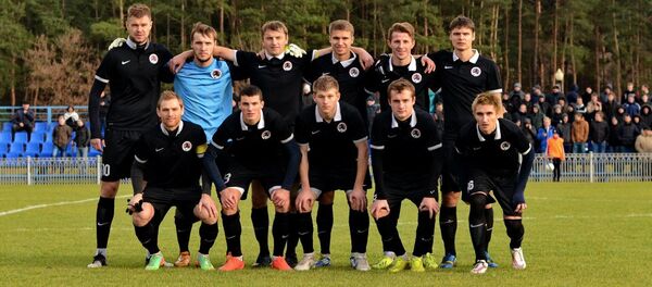 ФК Крумкачы в матче с Днепром - Sputnik Беларусь