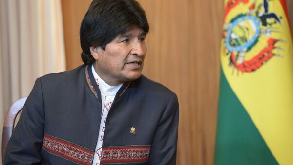 Президент Многонационального Государства Боливия Эво Моралес - Sputnik Беларусь