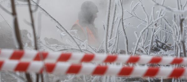 Прорыв трубы горячего водоснабжения, архивное фото - Sputnik Беларусь