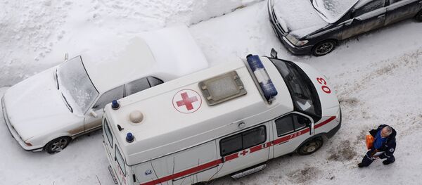 Машина скорой медицинской помощи Машина скорой медицинской помощи - Sputnik Беларусь