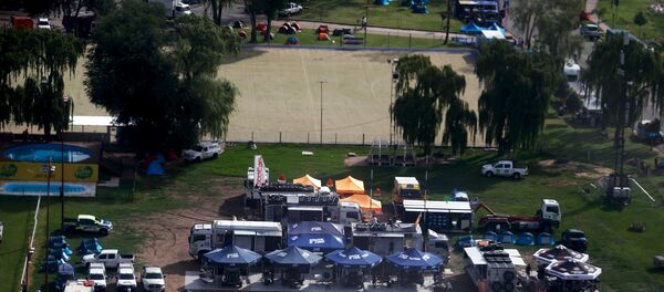 Бивуак участников ралли-рейда в аргентинском Карлос-Пасе Бивуак участников ралли-рейда в аргентинском Карлос-Пасе - Sputnik Беларусь