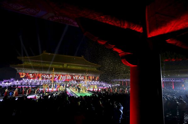 Празднование Нового года в Запретном городе в Пекине - Sputnik Беларусь