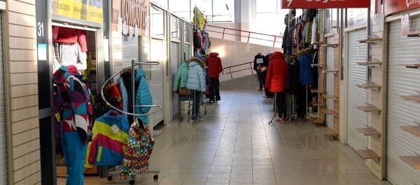 Торговый павильон в ТД Ждановичи - Sputnik Беларусь