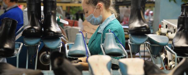 Обувное производство. Архивное фото - Sputnik Беларусь