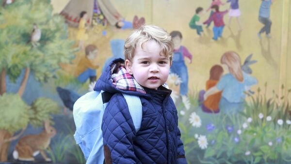 Принц Джордж в детском соду в Норфолке - Sputnik Беларусь