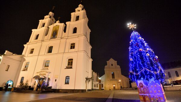 Рождество Христово в Свято-Духовом Кафедральном соборе в Минске - Sputnik Беларусь