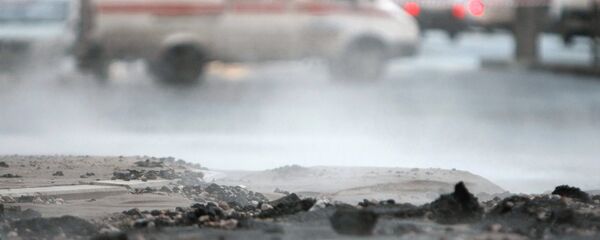 Прорыв трубы с горячей водой - Sputnik Беларусь