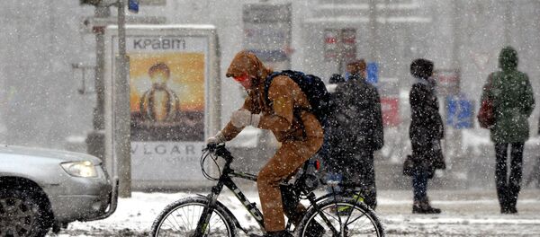 Метель в Минске - Sputnik Беларусь