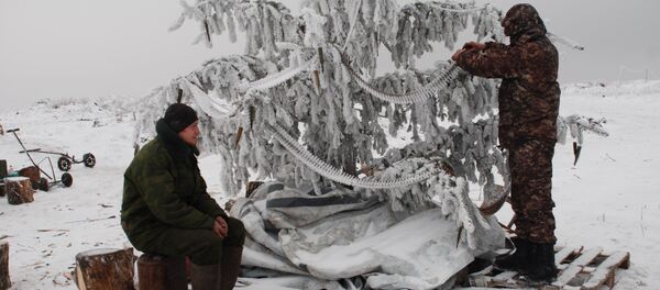 Ситуация в Донбассе, архивное фото Ситуация в Донбассе, архивное фото - Sputnik Беларусь