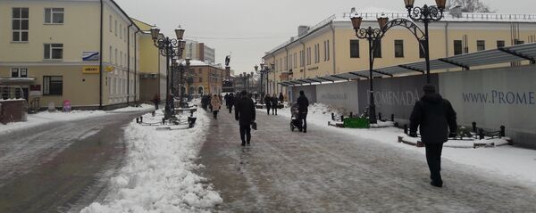 Вуліца ў Брэсце Вуліца ў Брэсце - Sputnik Беларусь