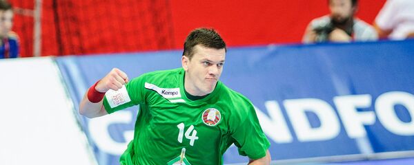 Лидер белорусской сборной Сергей Рутенко. Лидер белорусской сборной Сергей Рутенко. - Sputnik Беларусь