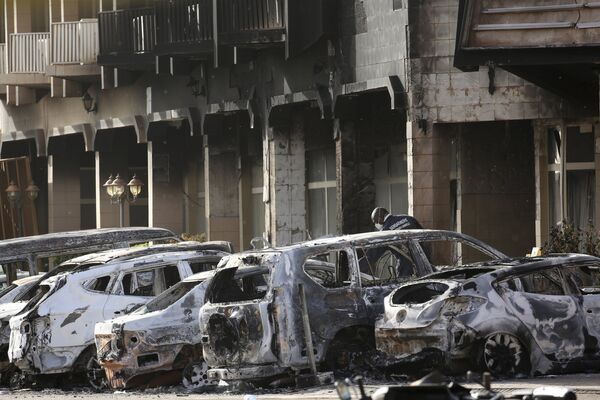 Место взрыва в столице Буркина-Фасо - Sputnik Беларусь